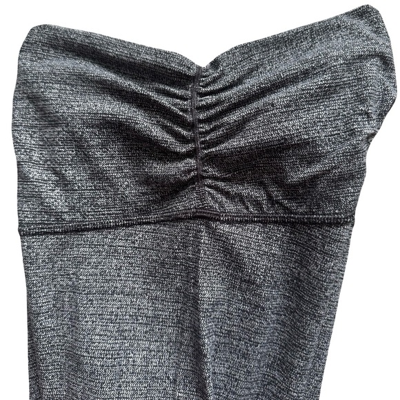RARE Lululemon Still In Mind Tight 28” Interlink Ice Gray Black (Stirrup Design) - Picture 9 of 12